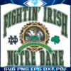 Notre Dame Football Vintage Logo Classic PNG Design