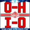 Ohio State Buckeyes 2024 Champs Football SVG