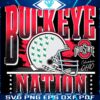 Ohio State Buckeyes Helmet Buckeye Nation PNG