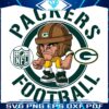 Packers NFL Rush Zone Cartoon Hero SVG