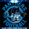 Panthers NFL Rush Zone Cartoon Character SVG Art