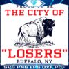 Proud Buffalo Bills City of Losers SVG Design