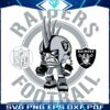 Raiders NFL Rush Zone Cartoon Character SVG Art