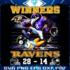 Ravens Triumph 2814 Over Steelers 2024 AFC Wild Card PNG
