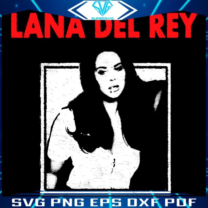 Retro 90s Lana Del Rey PNG