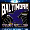 Retro Baltimore Ravens Run Club SVG Design