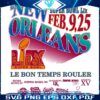 Retro Super Bowl LIX New Orleans SVG Feb 9 2025