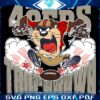 San Francisco 49Ers Tuchdown Nfl Tasmanian Devil SVG