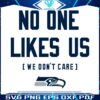 Seattle Seahawks Proudly Unbothered SVG