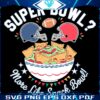Snack Bowl Fun Super Bowl LIX 2025 SVG Extravaganza