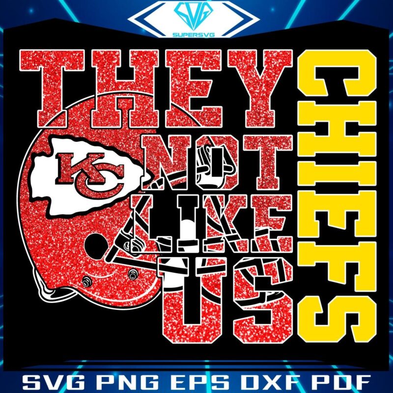 Sparkling Kansas City Chiefs PNG Theyre Not Like Us