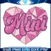 Sparkling Mini Pink Heart Valentine PNG