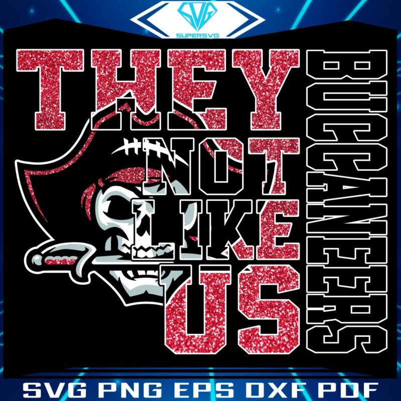 Sparkling Tampa Bay Buccaneers PNG Theyre Not Like Us