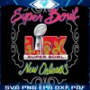 Super Bowl Lix New Orleans 2025 PNG