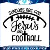 Super Bowl Sunday Jesus Football and SVG Fun
