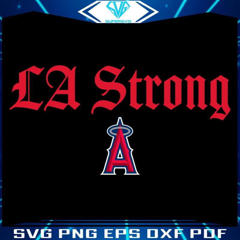 SVG Los Angeles Angels LA Strong Spirit
