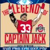 SVG Ohio States Captain Jack Sawyer A Legendary Tale