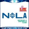 SVG Super Bowl LIX in New Orleans Feb 9 2025