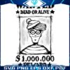 Wanted Waldo for 1 Million Dead or Alive PNG Edition