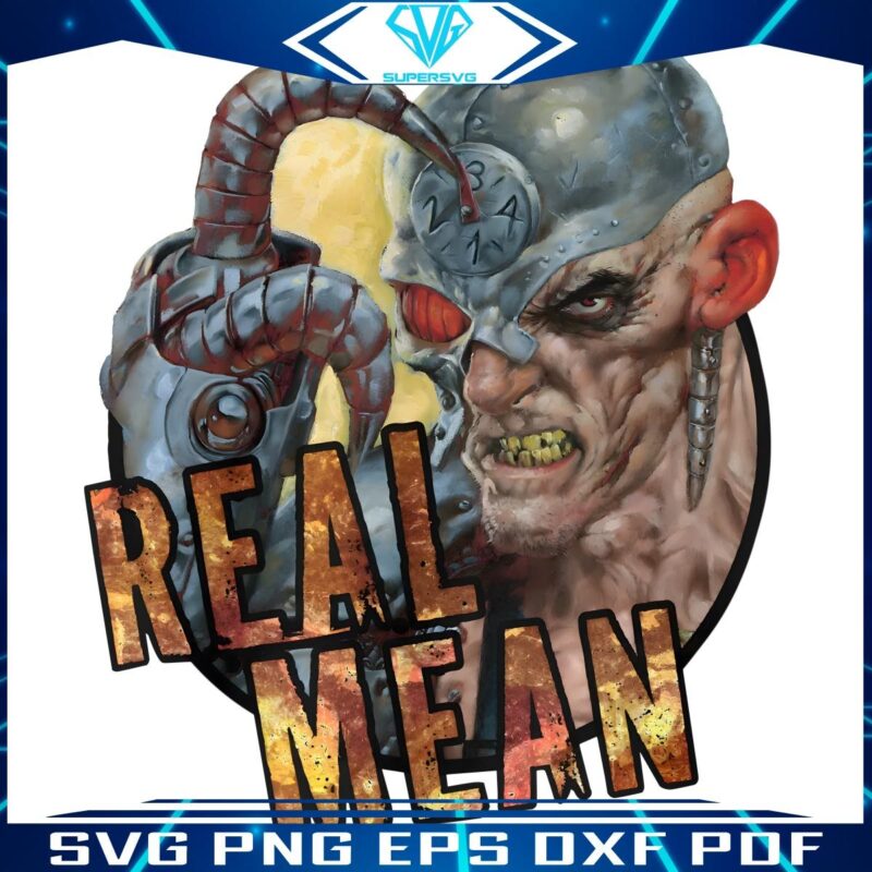 2000 ADs Mean Machine Real Comicos in SVG or PNG