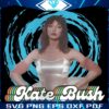 80s Retro Vibes Vintage Kate Bush PNG