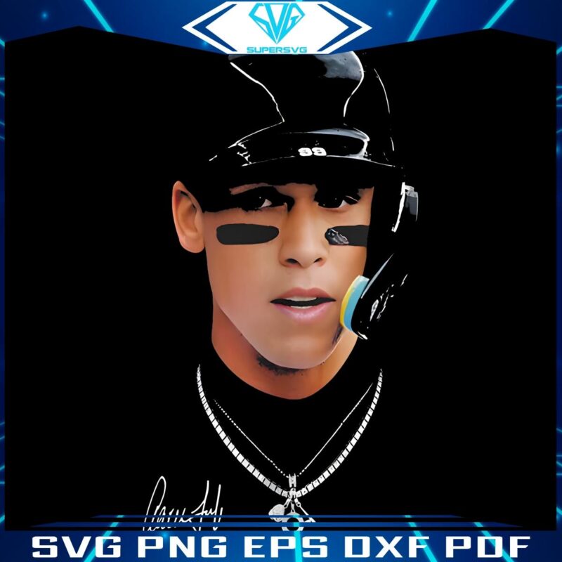 Aaron Judge Signature Big Face Yankees PNG Magic