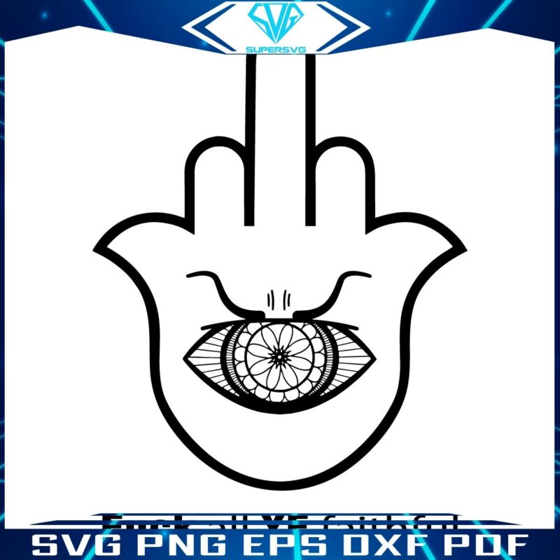 Anti Antisemitism Fuck All Ye Faithful SVG