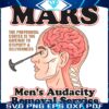 Bold Mars Men SVG Audacity Erased
