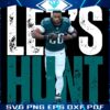 Chase Eagles with Saquon Barkley Super Bowl LIX PNG