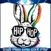 Colorfull Rainbowl Easter Bunny Hip Hop Sunglasses SVG