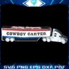 Cowboy Carters Truck Tour Beyonce Beats in PNG