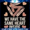 Crayons United at Heart SVG Design