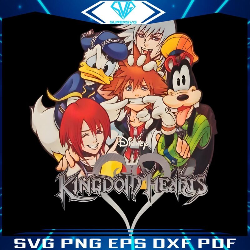 Disney Kingdom Hearts Girls Wild Selfie with Sora PNG