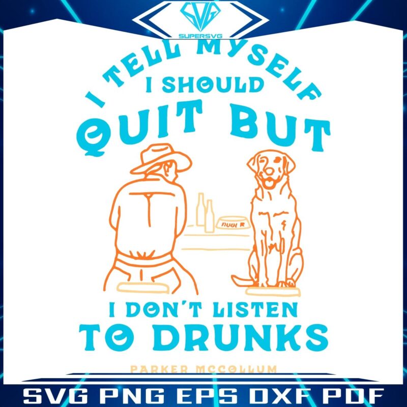 Drunken Defiance Parker McCollum SVG Design