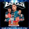 Eagles Football LIX Super Bowl 2025 Champions Team PNG