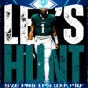 Eagles Jalen Hurts Super Bowl LIX Hunt PNG Edition