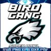 Eagles Logo Birds Gang Super Bowl 2025 Champions PNG