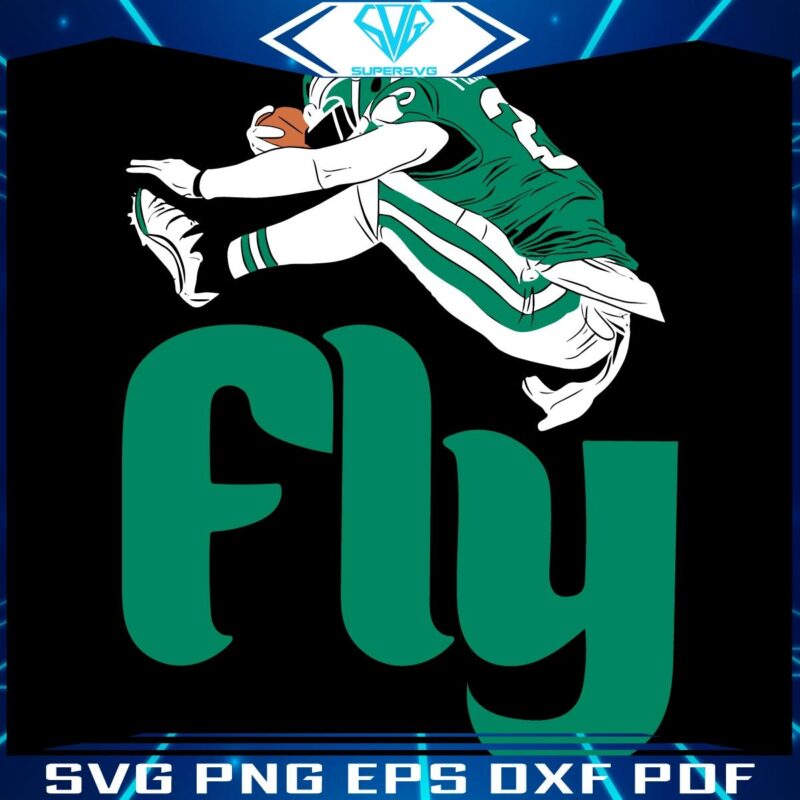 Eagles Soar Saquon Barkley Philly SVG Design