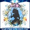Enchanting Alice in Wonderland Floral Silhouette PNG Magic
