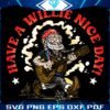 Enjoy a Willie Nice Day with Willie Nelson Cartoon PNG