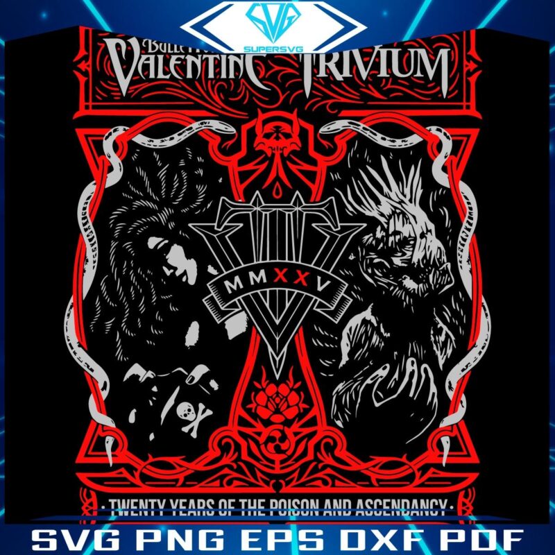 Epic SVG Bullet For My Valentine Meets Trivium