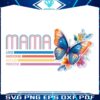 Floral Butterfly Mama Love Hardworking Selfless Protective PNG