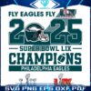 Fly High Eagles 2025 Super Bowl Win Philadelphia PNG