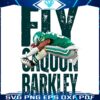 Fly High Saquon Barkley vs Eagles in Super Bowl LIX SVGPNG