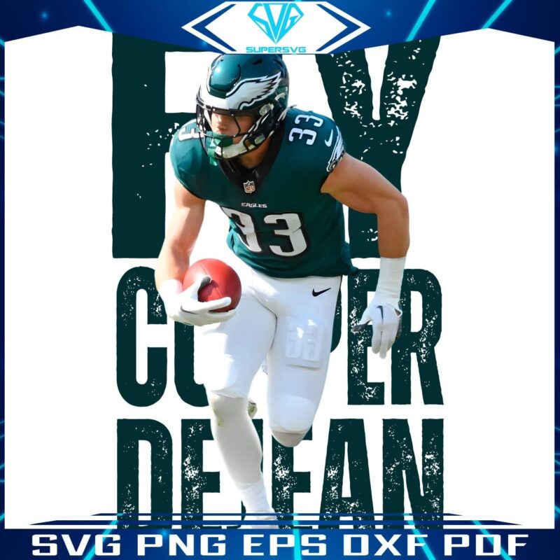 Fly High with Cooper DeJean Eagles Super Bowl LIX SVGPNG