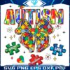 Glitter Colorful Autism Puzzle Coquette Bow Love Understand Accept PNG