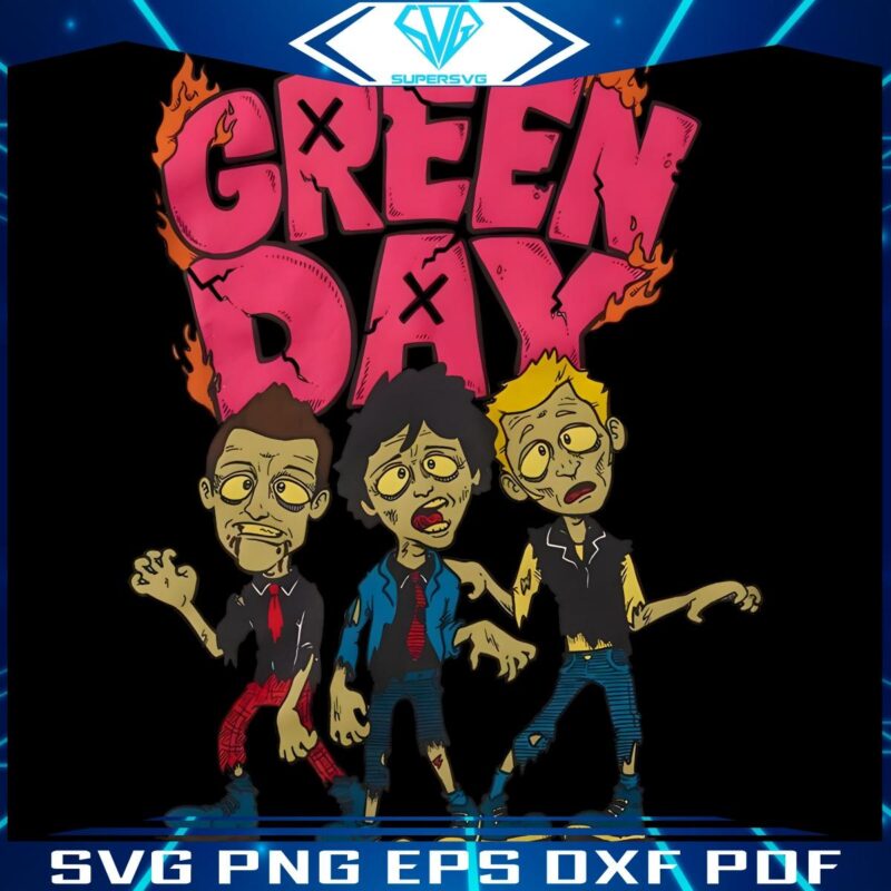 Green Day Boyfriend Trio Zombie Vibes in PNG