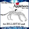 Heading to Applebees for Dollaritas 2 for 20 Fun SVG Style