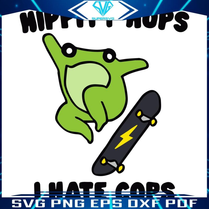 Hippity Hops Cops Not for Me SVG