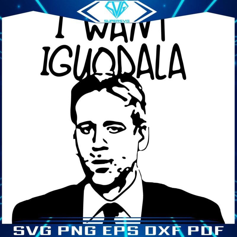 I Want Iguodala Meme SVG